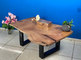 Coffee side table Silky Oak handmade in Australia - 45-Degree Angle