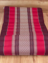 Mothers day gift Meditation Cushion Set RED Medium Size-RED3-Fold Zafu - 45-Degree Angle
