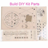 Marble Run Model Kids Building Kits Construction Toy Wooden Crafts - 45-Degree Angle