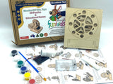 Marble Run Model self assembly construction set with motor ages 10+ - Close-Up Angle