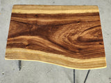 Raintree Wood Live Edge Coffee Table-40-50 cm - Side View