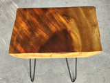 Raintree Wood Live Edge Coffee Table-40-50 cm - 45-Degree Angle