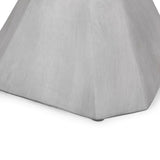Tablua Australia Coffee Table Round Large Side Table 45 CM wide 51cm height Grey - 45-Degree Angle