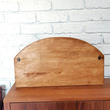 Wooden Wall Mounted Book Shelf CAT theme for children's room - Side View