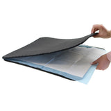 YES4PETS 2 X Double Layer Cat Litter Tray Trap Mat Catch Cat Litter House Box Pad Toilet Mat - Top-Down View