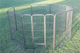 YES4PETS 16 Panels 100 cm Heavy Duty Pet Dog Cat Puppy Rabbit Exercise Playpen Fence - Front View
