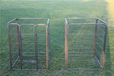 YES4PETS 16 Panels 100 cm Heavy Duty Pet Dog Cat Puppy Rabbit Exercise Playpen Fence - Top-Down View