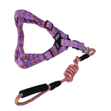 YES4PETS 2 X Medium Pet Dog Cat Puppy Kitten Rabbit Dog Harness Collar leash lead 5 Color - Front View