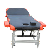 YES4HOMES 3 Fold Portable Aluminium Massage Table Massage Bed Beauty Therapy - Top-Down View