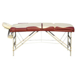 YES4HOMES 3 Fold Portable Aluminium Massage Table Massage Bed Beauty Therapy - Side View
