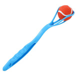 YES4PETS 4 x Pet Dog Puppy Tennis Ball Launcher Interactive Fetch Toy Thrower - Top-Down View