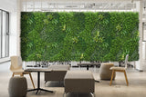 YES4HOMES 5 SQM Artificial Plant Wall D?cor Grass Panels Vertical Garden Foliage Tile Fence 1X1M Green