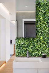 YES4HOMES 5 SQM Artificial Plant Wall Grass Panels Vertical Garden Foliage Tile Fence 1X1M Green