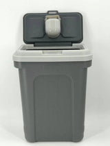55cm 45L Pets Dogs Puppy Food Storage Storer Container w/ Scoop GRY