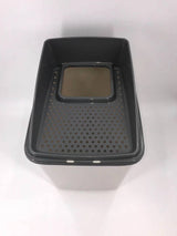 XL Top Entry Cat Litter Box No Mess Large Enclosed Covered Kitty Tray - Top-Down View