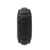 YES4PETS 2 x Small Dog Puppy Terrain Rubber Tyre Toy Dental Hygiene Chew Play Toy - Front View