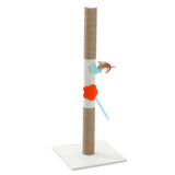 YES4PETS 89 cm Cat Kitten Single Scratching Post with Toy - Front View
