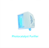 YES4PETS Cat Toilet Litter Box Tray House W Sky window Drawer Photocatalyst Purifier Pink - Top-Down View