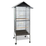 YES4PETS 160 cm Large Bird Cage Parrot Aviary Pet Stand-alone Budgie Cage - Front View