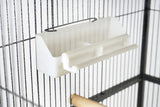 YES4PETS 160 cm Large Bird Cage Parrot Aviary Pet Stand-alone Budgie Cage - 45-Degree Angle