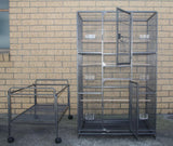 YES4PETS 174 cm Bird Cage Small Bird Parrot Budgie Aviary With Stand - Side View