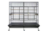 YES4PETS XXXL 195 cm Bird Cage Pet Parrot Aviary  Perch Castor Wheel - Side View