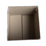 25 x Packing Moving Mailing Boxes 295 x 290 x 185 mm Cardboard Carton Box - Front View