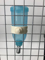 YES4PETS 500ml Dog Cat Hamster Rabbit Water Bottle Hanging Drinking Dispenser Feeder Blue - Side View