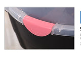 YES4PETS Medium Portable Travel Dog Cat Crate Pet Carrier Cage Comfort With Mat-Pink - Side View