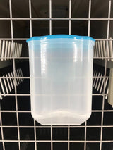YES4PETS Pet Hanging Water Bottle No Drip Water Dispenser Rabbit Dog Cat Drinking Bottle-Blue - Side View