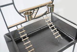 YES4PETS Large Bird Cage Parrot Playpen Gym Toy Stand With Ladder On Wheels - Side View