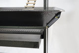 YES4PETS Large Bird Cage Parrot Playpen Gym Toy Stand With Ladder On Wheels - 45-Degree Angle