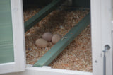 YES4PETS Green Large Chicken Coop Rabbit Hutch Ferret Guinea Pig Cage Hen Chook Cat Kitten House - Top-Down View