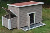 YES4PETS XL Chicken Coop Rabbit Hutch Cage Hen Chook Cat Guinea Pig House - Front View
