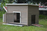 YES4PETS XL Chicken Coop Rabbit Hutch Cage Hen Chook Cat Guinea Pig House - Side View