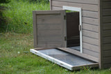 YES4PETS XL Chicken Coop Rabbit Hutch Cage Hen Chook Cat Guinea Pig House - 45-Degree Angle