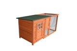 YES4PETS Large Chicken Coop Rabbit Hutch Ferret Cage Hen Chook Cat House - Front View