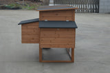 YES4PETS XXL 280cm Chicken Coop Guinea Pig Rabbit Hutch Ferret Cat Guinea Pig House - Side View