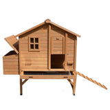 YES4PETS XL Chicken Coop Rabbit Hutch Cage Hen Chook House - Side View