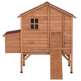 YES4PETS XL Chicken Coop Rabbit Hutch Cage Hen Chook House - Top-Down View