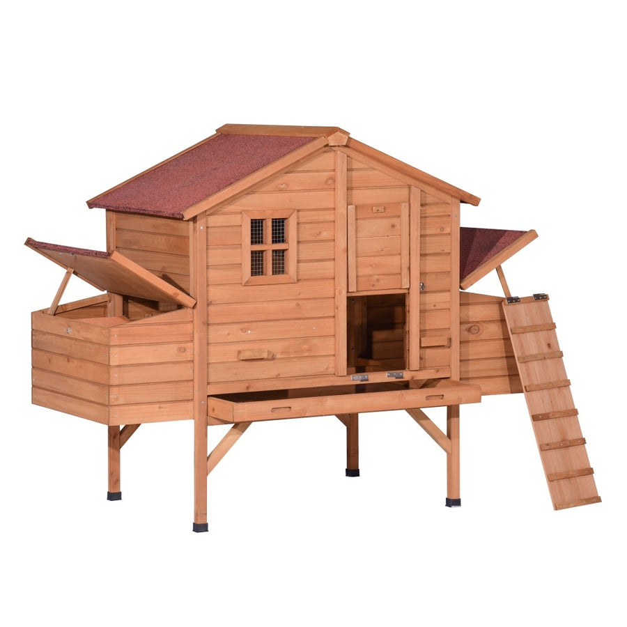 YES4PETS XXL Chicken Coop Rabbit Hutch Cage Hen Chook House