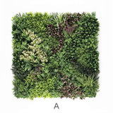 YES4HOMES 3 SQM Artificial Plant Wall Grass Panels Vertical Garden Foliage Tile Fence 1X1M - Top-Down View