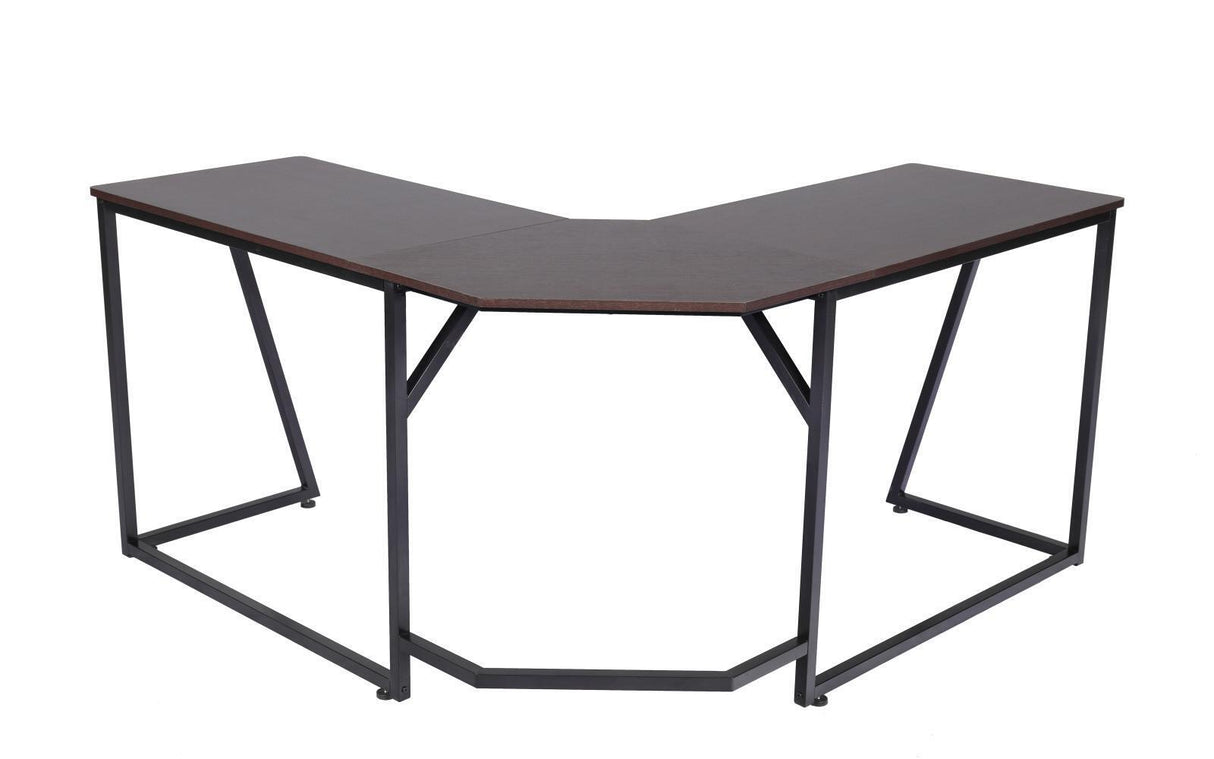 YES4HOMES Corner Computer Desk Sturdy Home Office Gaming Desk for Laptop Writing Table Multipurpose Workstation