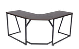 YES4HOMES Corner Computer Desk Sturdy Home Office Gaming Desk for Laptop Writing Table Multipurpose Workstation - Front View
