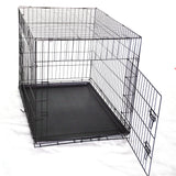 YES4PETS 36' Collapsible Metal Dog Cat Puppy Crate Cage Cat Rabbit Carrier - Front View