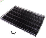 YES4PETS 36' Collapsible Metal Dog Cat Puppy Crate Cage Cat Rabbit Carrier - Top-Down View
