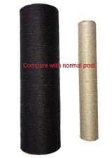 YES4PETS 33kg 160 cm XL Multi Level 14cm Thick Cat Scratching Post Tree Scratcher Pole- Grey - Rear View