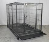 YES4PETS XL Pet Dog Cat Cage Metal Crate Kennel Portable Puppy Cat Rabbit House - Front View