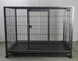 YES4PETS XL Pet Dog Cat Cage Metal Crate Kennel Portable Puppy Cat Rabbit House - Top-Down View