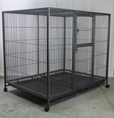 YES4PETS XXL Pet Dog Cat Parrot Cage Metal Crate Kennel Portable Puppy Cat Rabbit House - Top-Down View